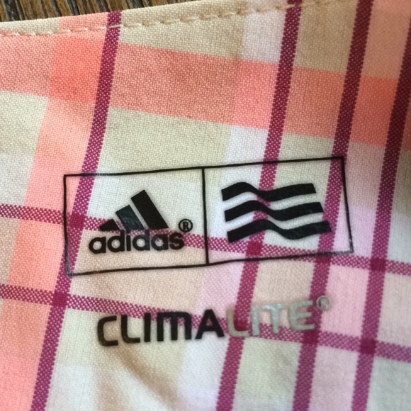 NWOT Adidas Plaid Capri Length Golf Pants - Picture 4 of 8